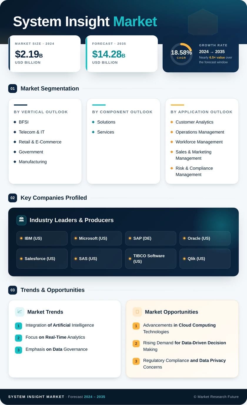 System of Insight Market Research Report - Global Forecast till 2035 Infographic