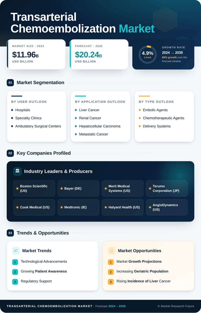 Transarterial Chemoembolization (TACE) Market Research Report - Forecast till 2035 Infographic