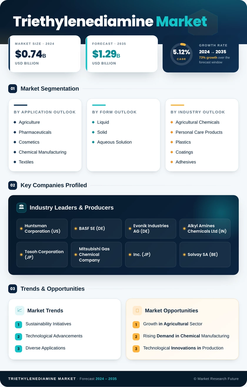 Triethylenediamine Market Research Report - Global Forecast by 2035 Infographic