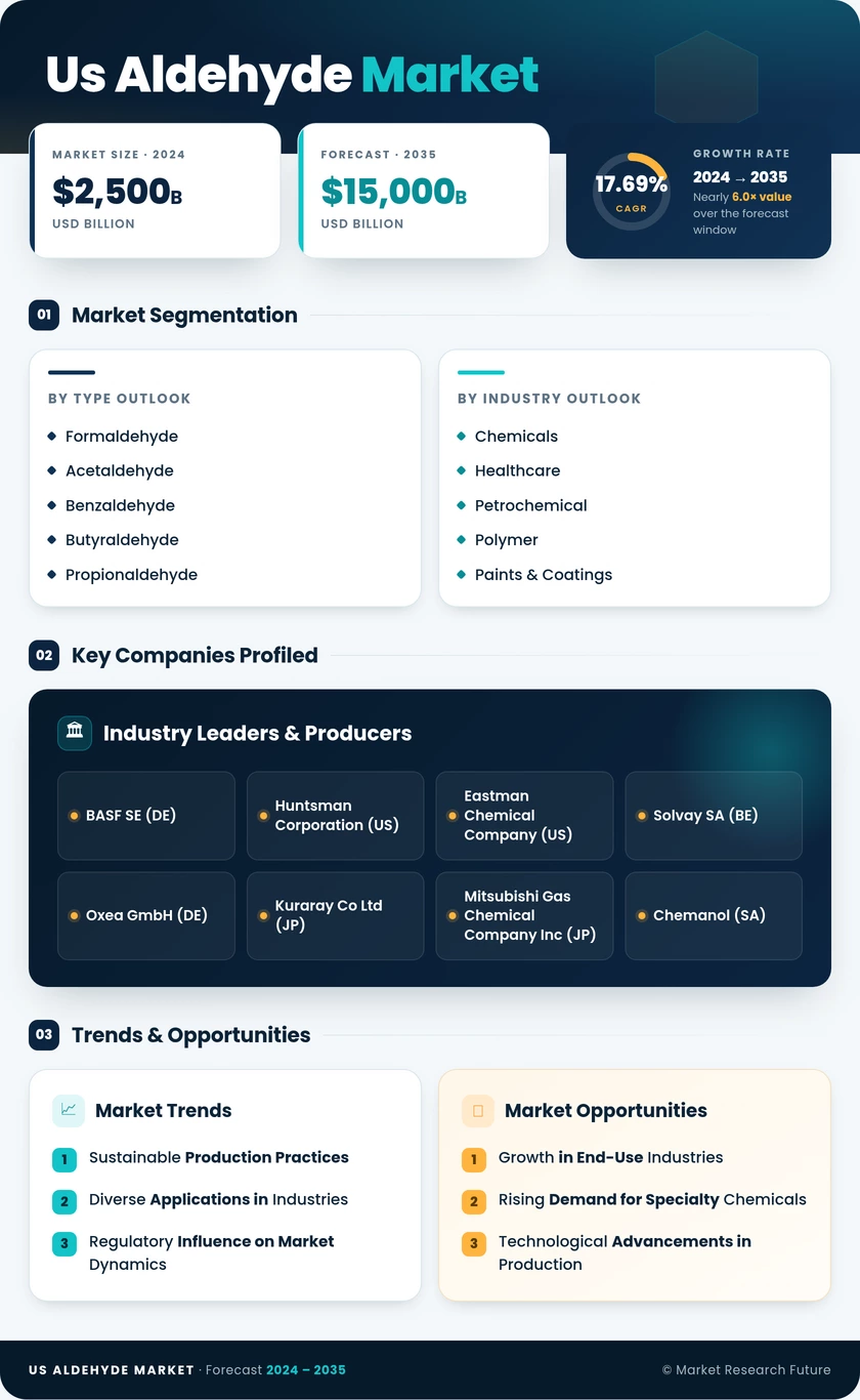 US Aldehyde Market Infographic