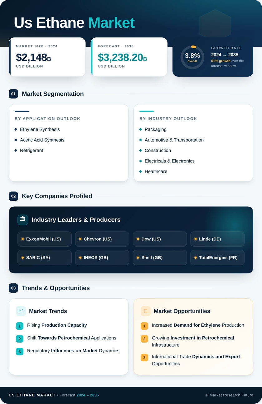 US Ethane Market Research Report - Forecast by 2035 Infographic