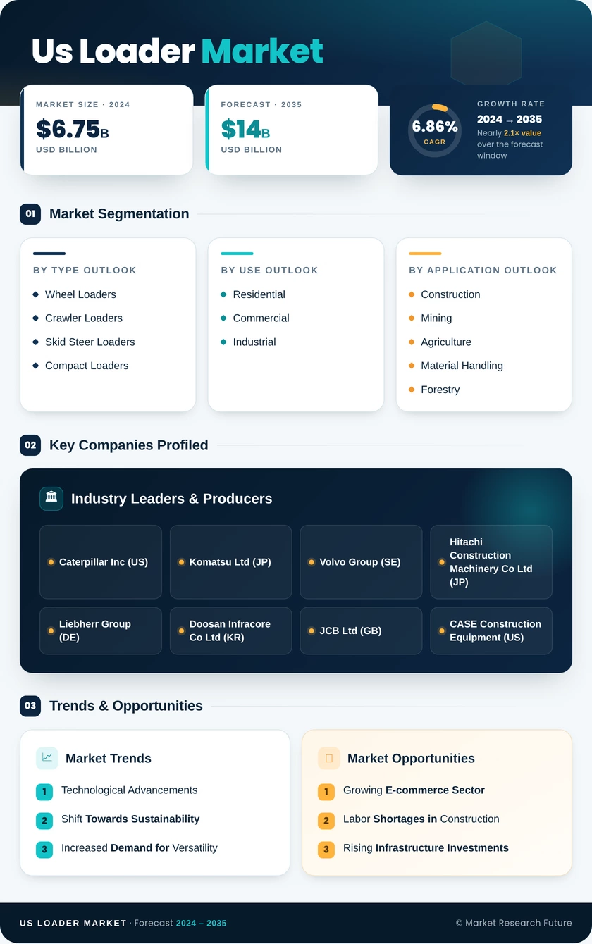 US Loader Market Infographic