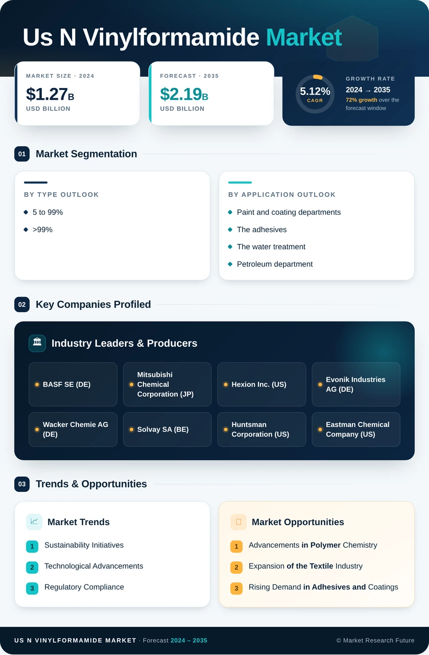 US N Vinylformamide Market Research Report - Forecast till 2035 Infographic