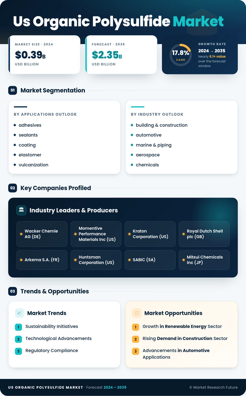 US Organic Polysulfide Market Infographic