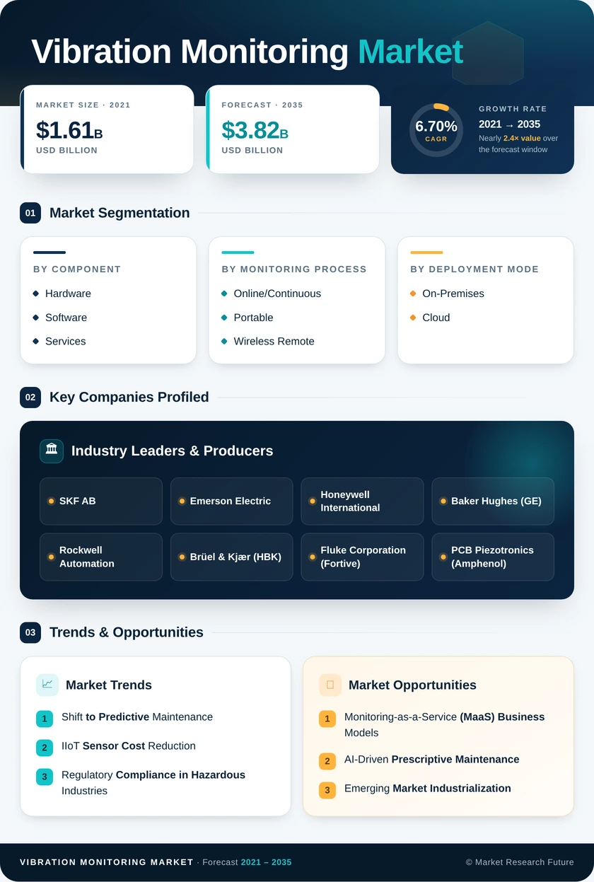 Vibration Monitoring Market Research Report- Forecast 2035 Infographic