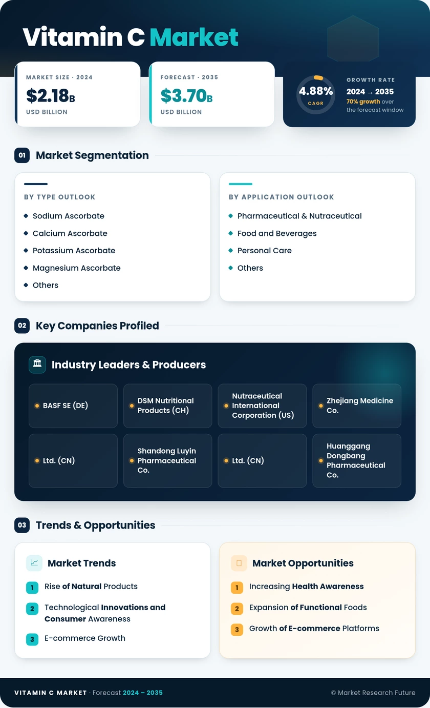 Vitamin C Market Research Report - Global Forecast till 2035 Infographic