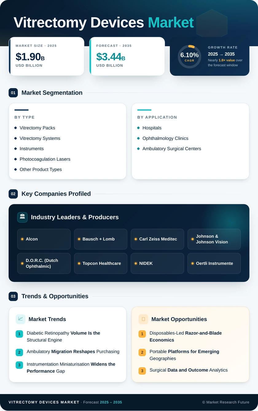 Vitrectomy  Devices Market Research Report—Global Forecast till 2035 Infographic