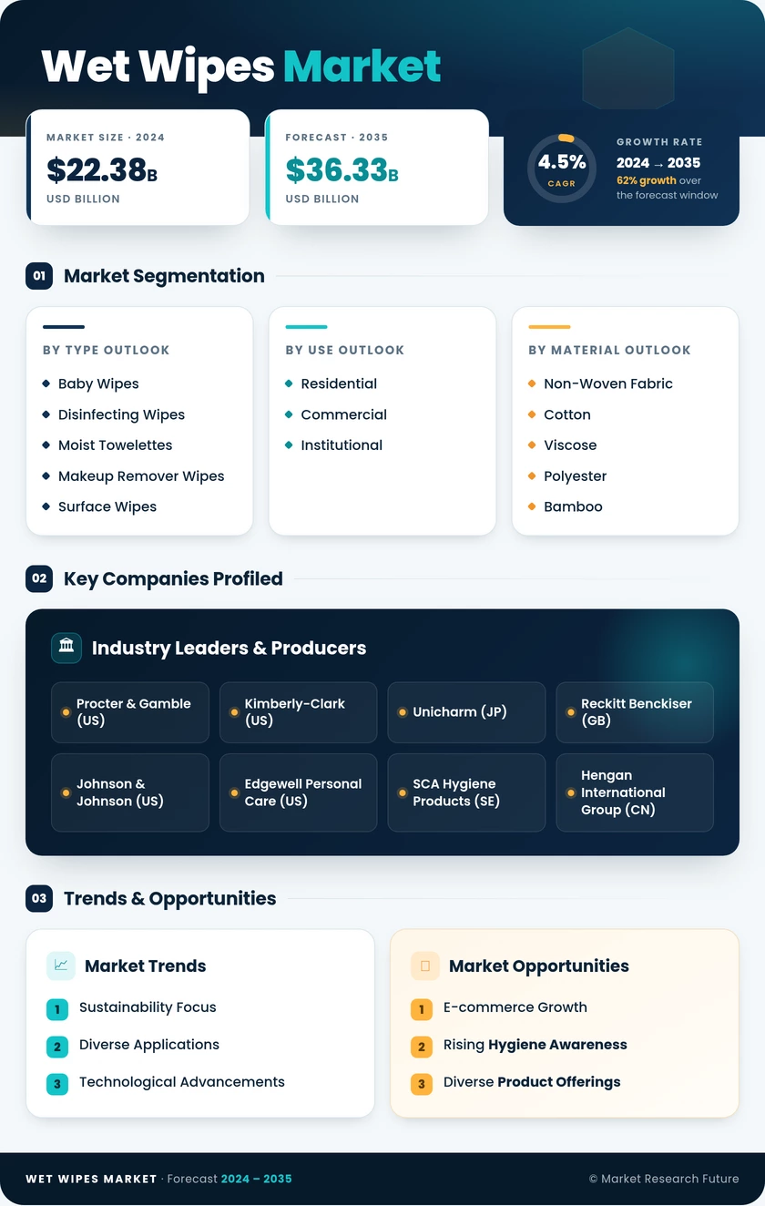 Wet Wipes Market Research Report – Forecast till 2035 Infographic