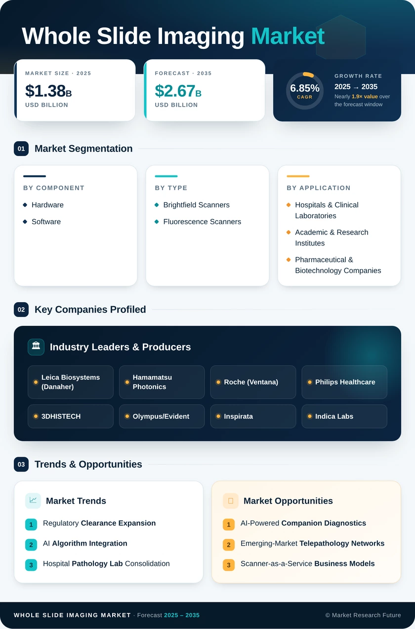 Whole Slide Imaging Market Research Report - Forecast 2035 Infographic