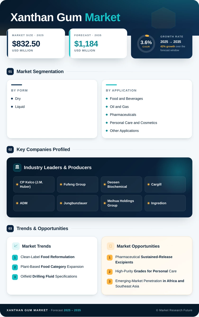Xanthan Gum Market Research Report-Global Forecast till 2035 Infographic