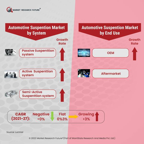Automotive Suspension Market Segmentation and CAGR