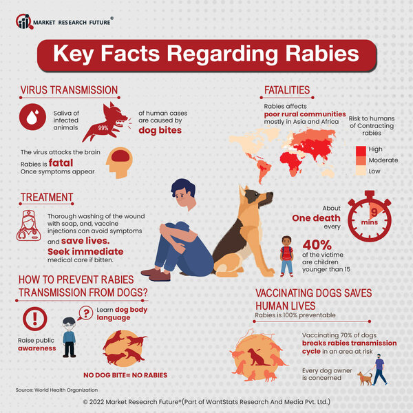 Key facts regarding rabies