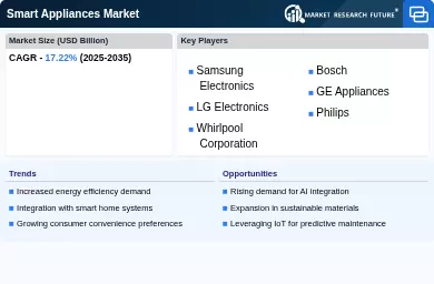 Smart Appliances Market Infographic