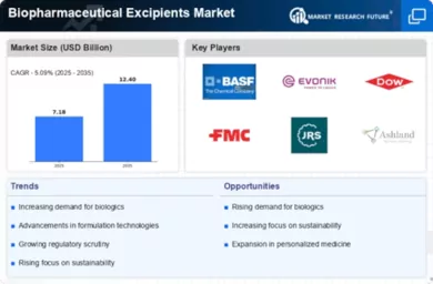 Biopharmaceutical Excipients Market Infographic