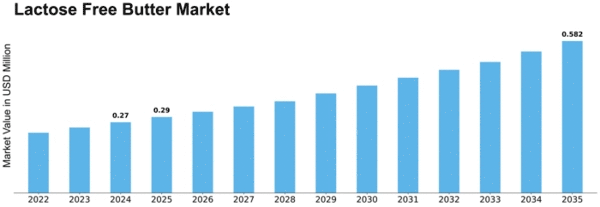 Lactose Free Butter Market Size