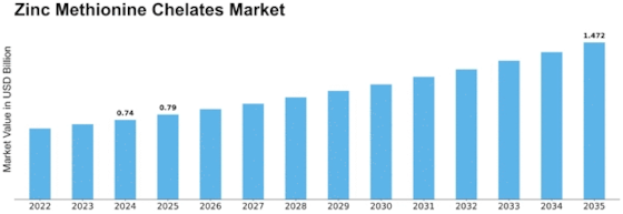 Zinc Methionine Chelates Market Size
