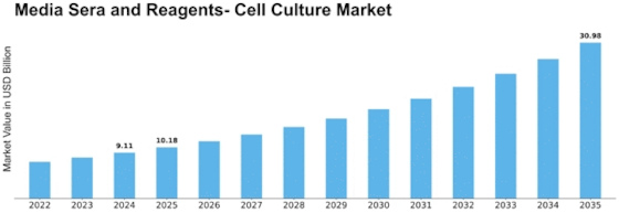 Media sera and Reagents- Cell culture Market Size