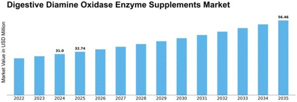 Digestive Diamine Oxidase Enzyme Supplements Market Size