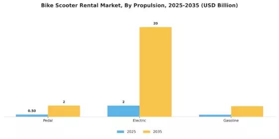 Bike Scooter Rental Market Segment Image 1
