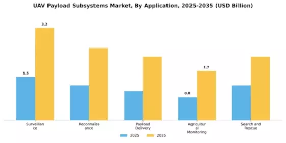 UAV Payload Subsystems Market Segment Image 0