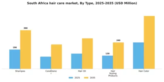 South Africa Hair Care Market Segment Image 3