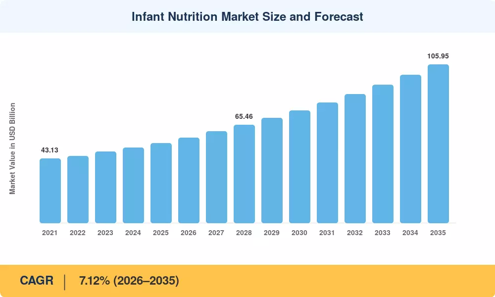 Infant Nutrition Market Size and Forecast