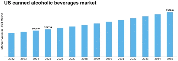 US Canned Alcoholic Beverages Market Size