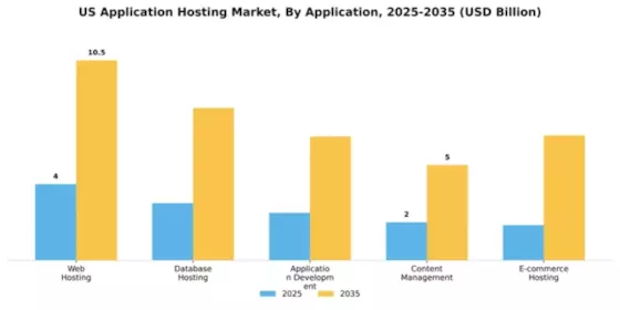 US Application Hosting Market Segment Image 0
