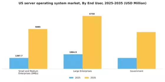US Server Operating System Market Segment Image 1