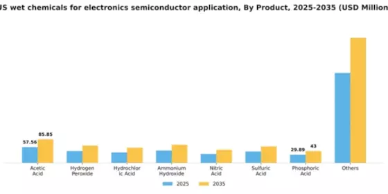 US Wet Chemicals for Electronics Semiconductor Application Market Segment Image 1