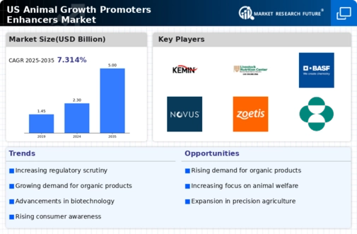 US Animal Growth Promoters Enhancers Market Infographic