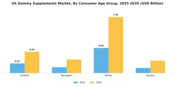 US Gummy Supplements Market Segment Image 1