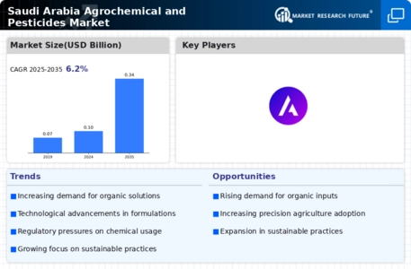 Saudi Arabia Agrochemical Pesticides Market Infographic