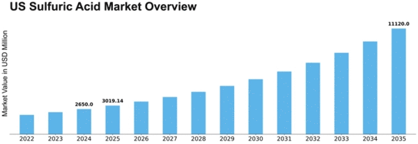 US Sulfuric Acid Market Size