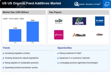 US Organic Feed Additives Market Infographic