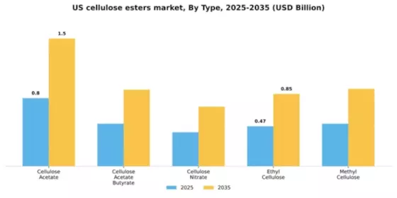 US Cellulose Esters Market Segment Image 2