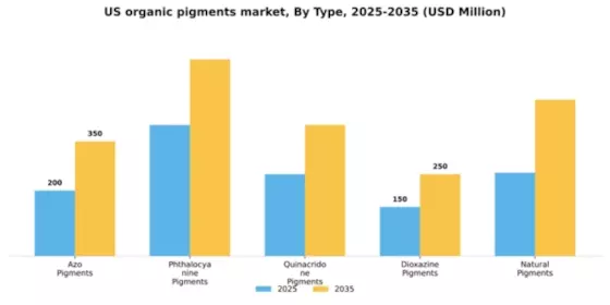 US Organic Pigments Market Segment Image 4