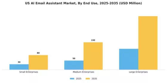 US AI Email Assistant Market Segment Image 2