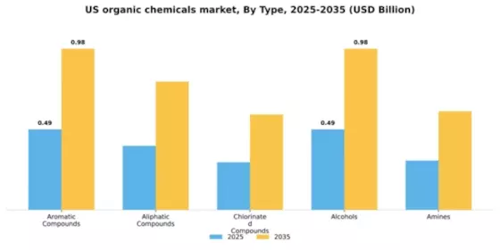 US Organic Chemicals Market Segment Image 4