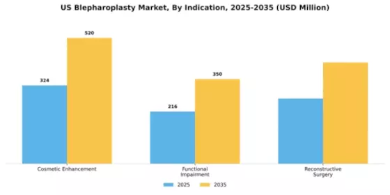 US Blepharoplasty Market Segment Image 1