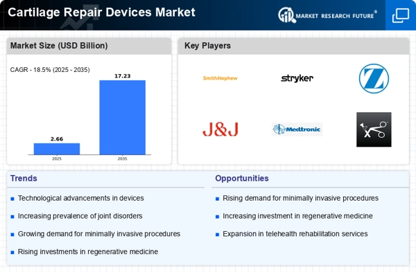 Cartilage Repair Devices Market Infographic