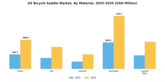 US Bicycle Saddle Market Segment Image 3