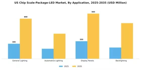 US Chip Scale Package LED Market Segment Image 0