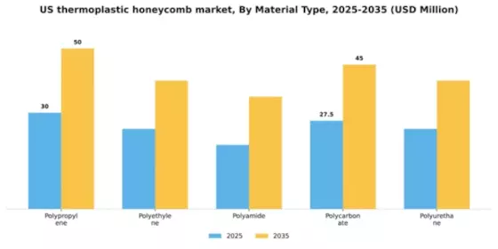 US Thermoplastic Honeycomb Market Segment Image 4