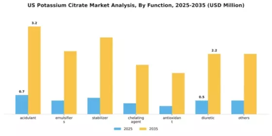 US Potassium Citrate Market Segment Image 1