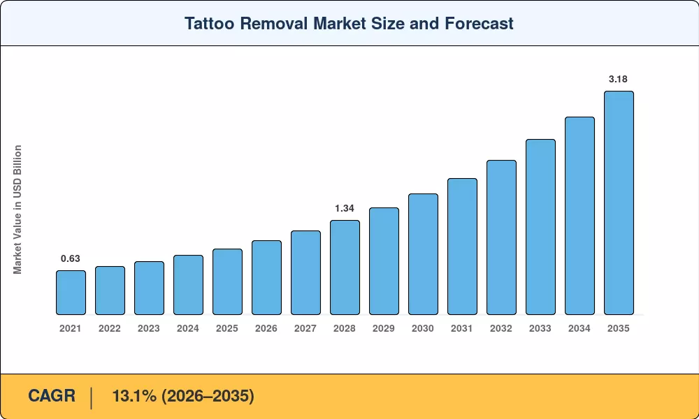 Tattoo Removal Market Size and Forecast