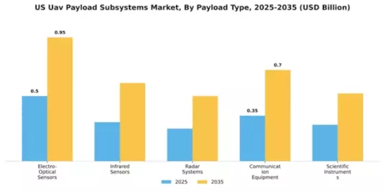 US UAV Payload Subsystems Market Segment Image 2