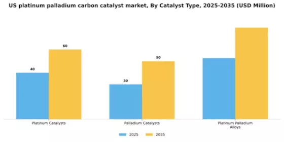 US Platinum Palladium Carbon Catalyst Market Segment Image 1