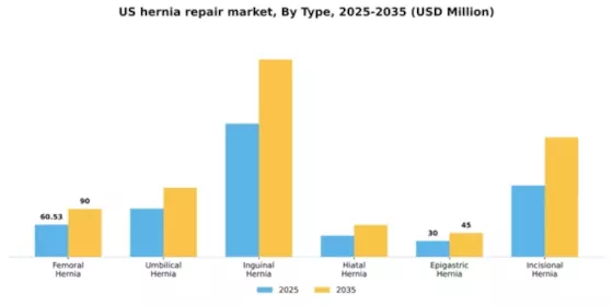 US Hernia Repair Market Segment Image 4