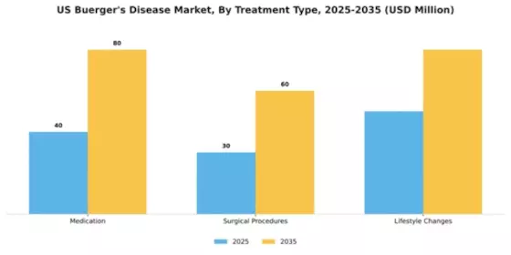 US Buergers Disease Market Segment Image 3